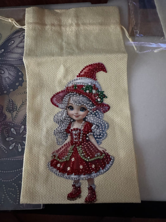 Diamond Art Wine bags